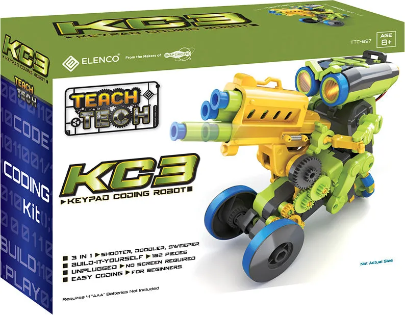 Teach Tech KC3 Keypad Coding Robot