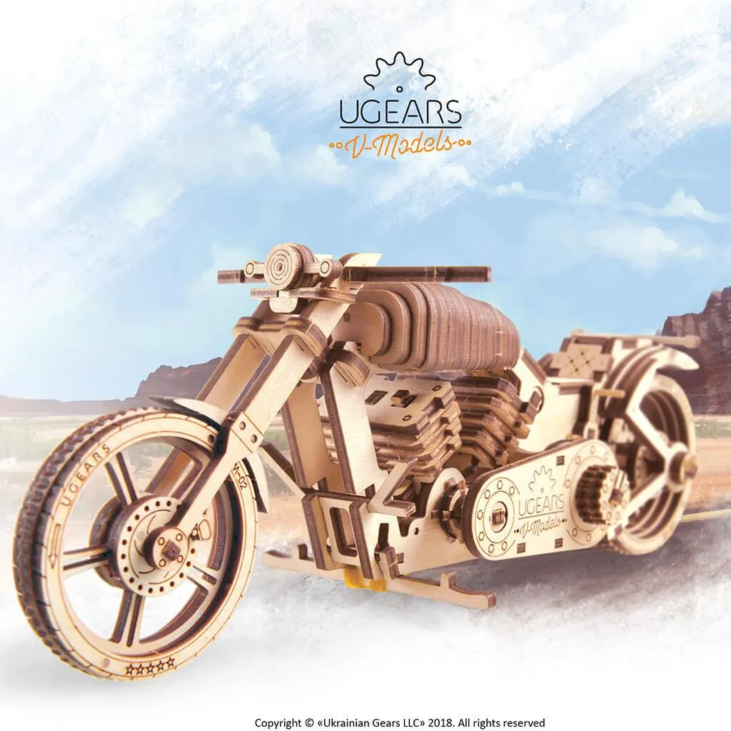 Ugears Bike VM-02 Mechanical Puzzle